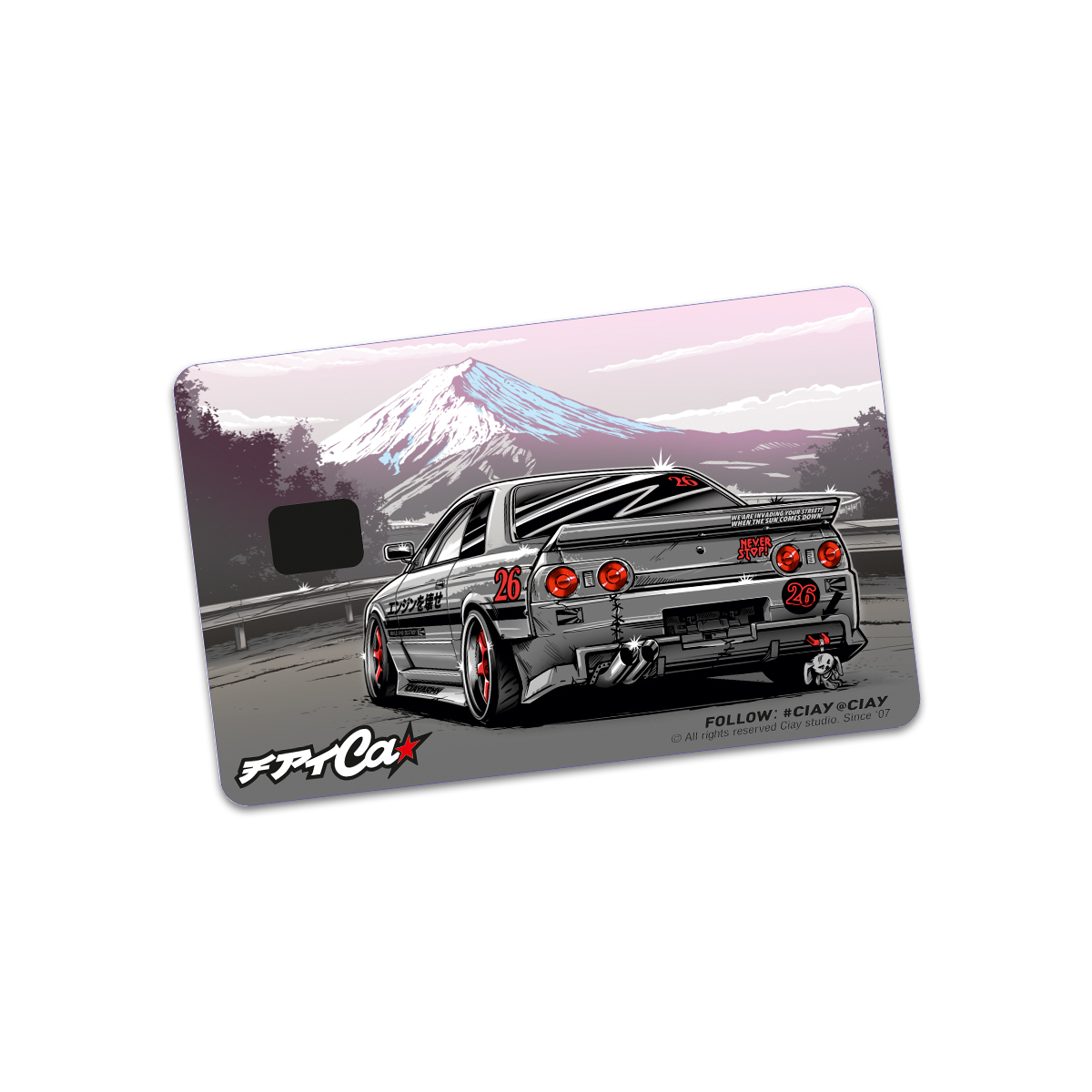 Стикер для банковской карты Fuji R32