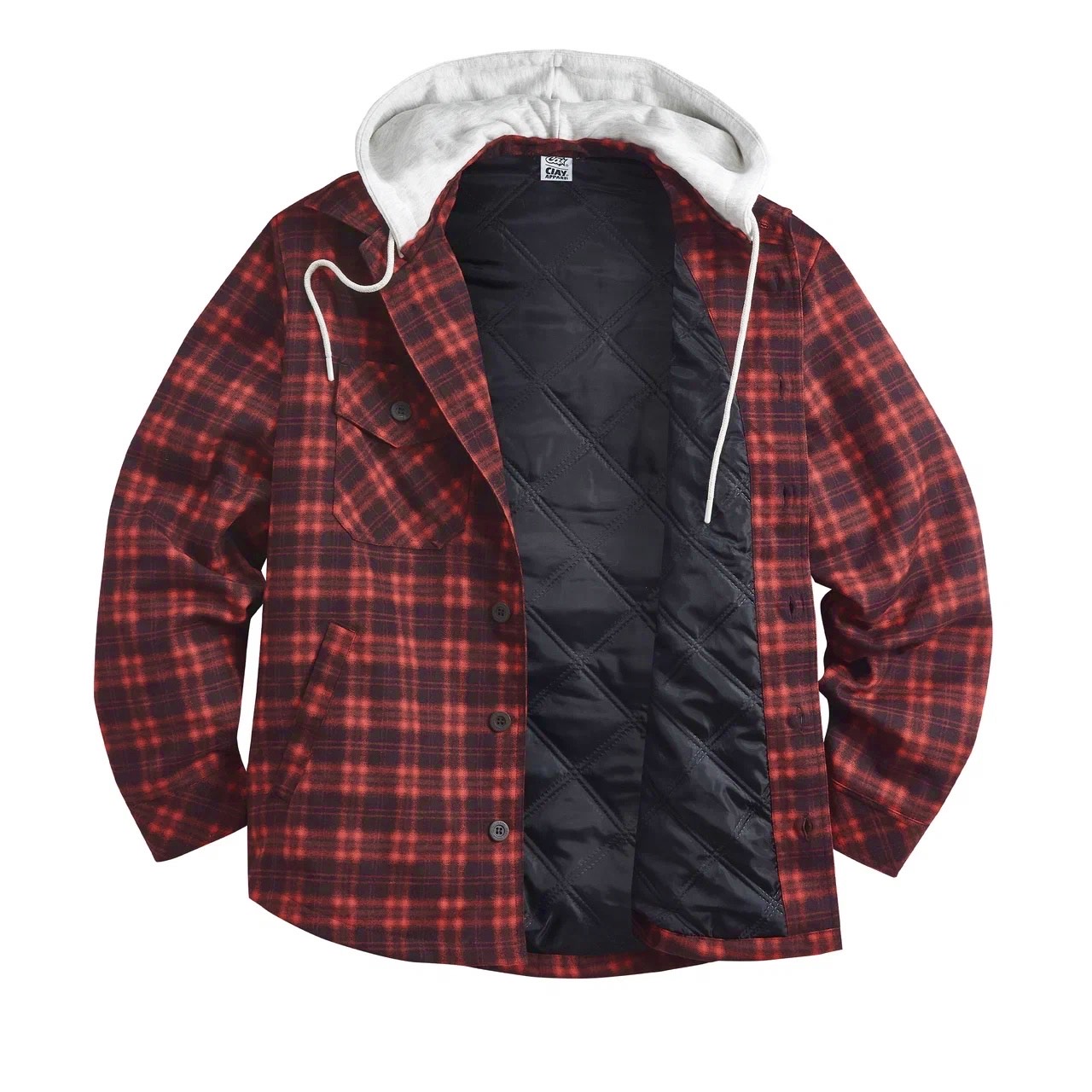 Рубашка утепленная Redneck red