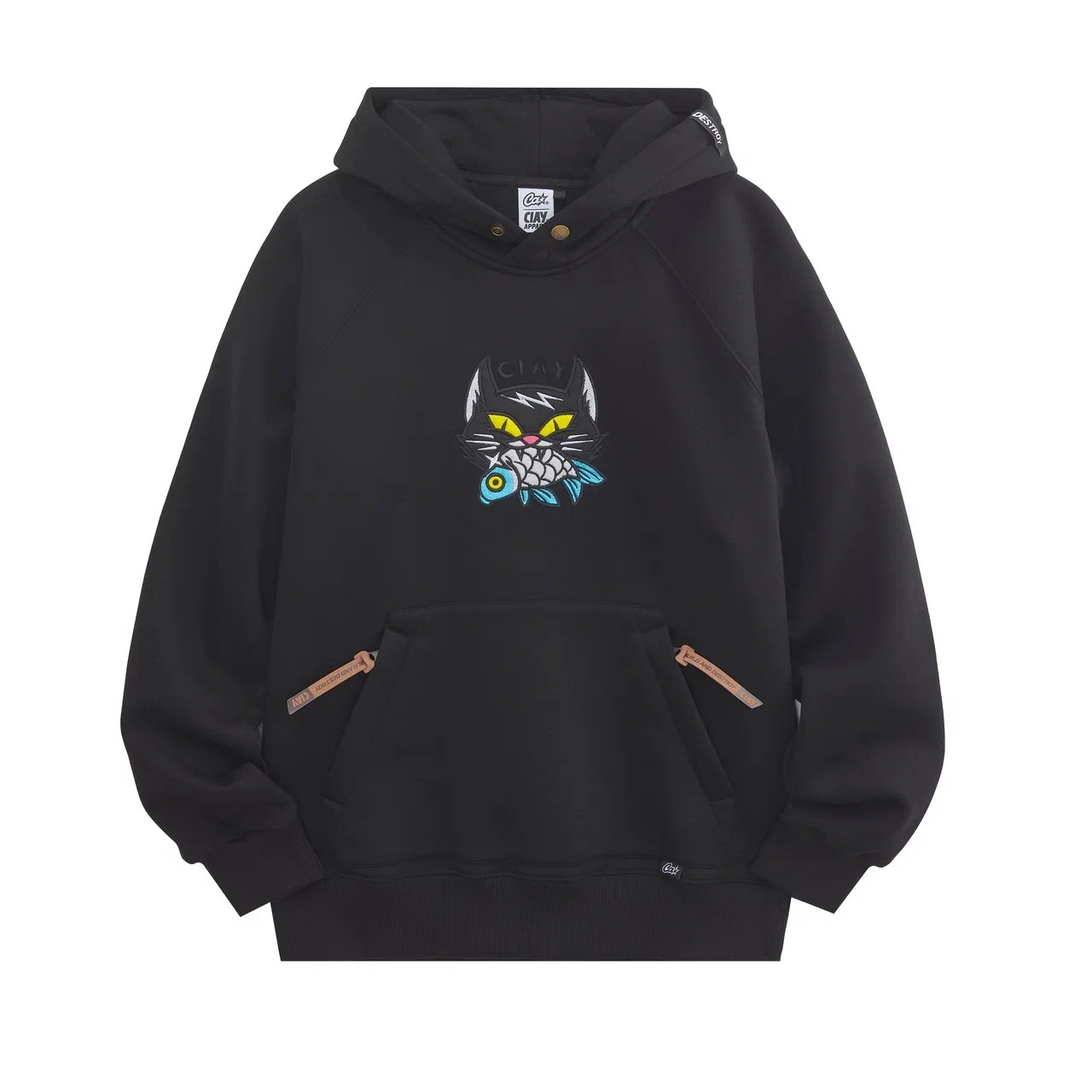 Худи Hunter Cat blk
