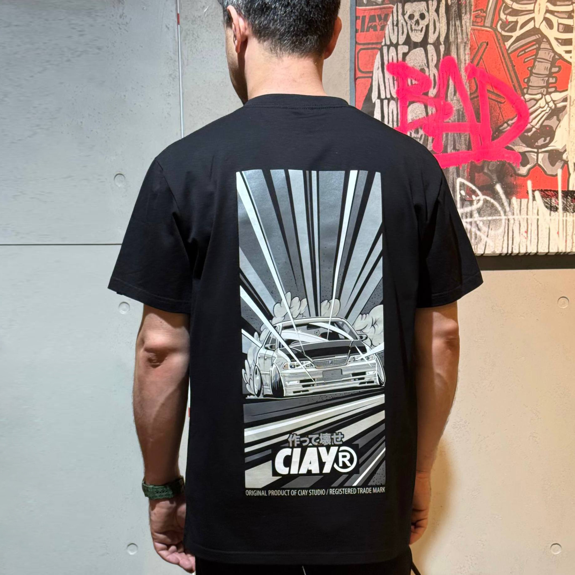 Футболка Mark attack blk