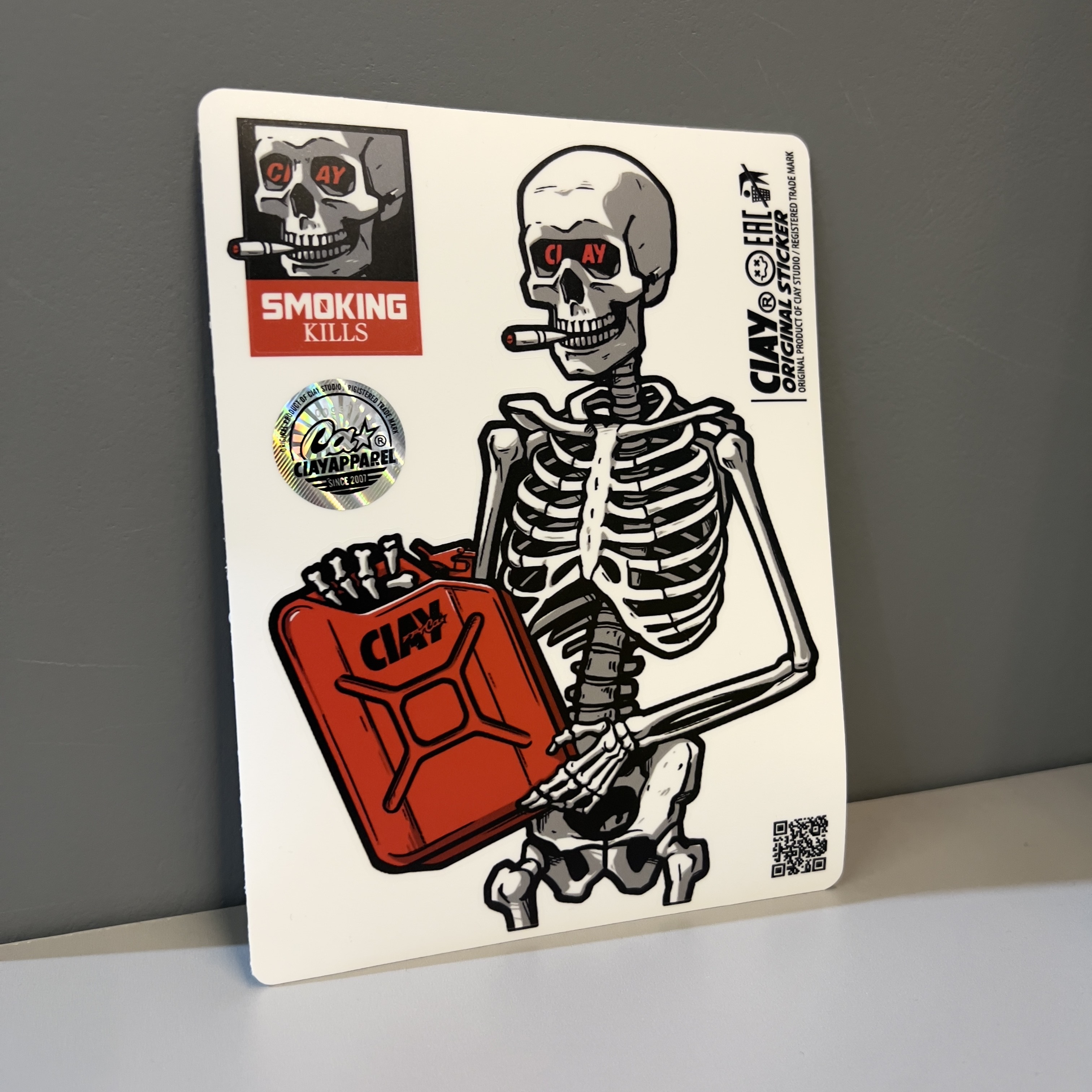 Стикер CIAY Tank Skull