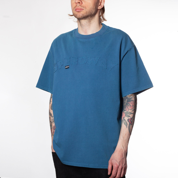 Футболка Speedway stw blu oversize