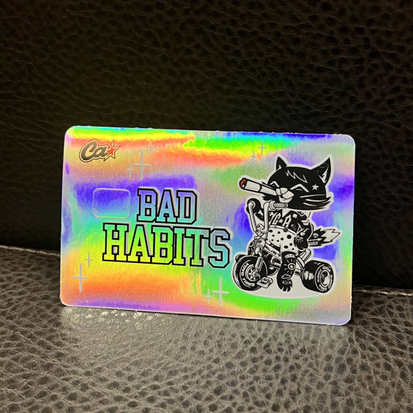 Стикер для банковской карты BH cat holo