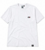Футболка mini logo oversize wht