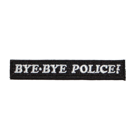 Патч CIAY velcro bye-bye police