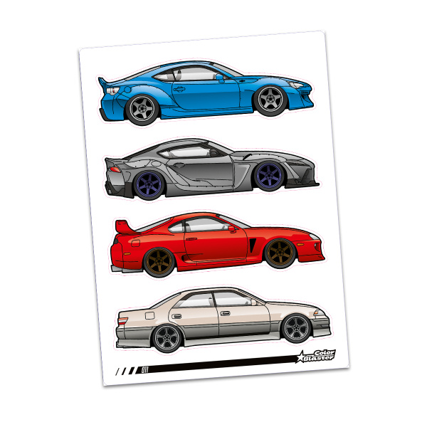 Стикерпак CIAY Car 11