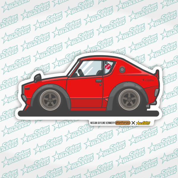 Стикер NISSAN Skyline KENMERY
