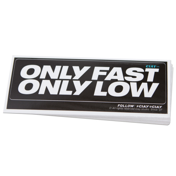 Стикер CIAY Only fast