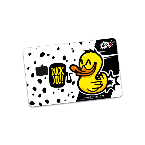 Стикер для банковской карты Duck You!
