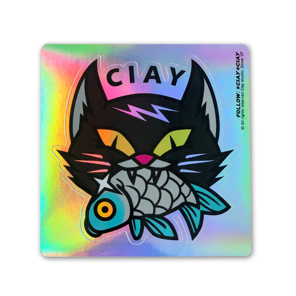 Стикер Hunter Cat Prism
