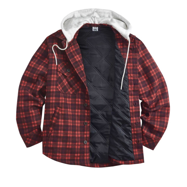Рубашка утепленная Redneck red
