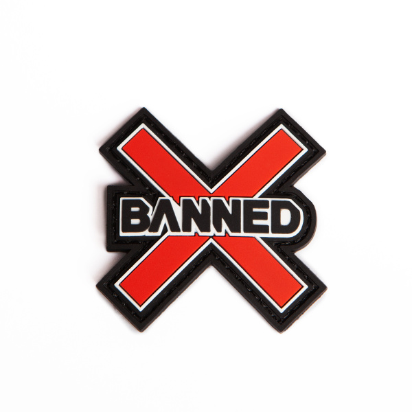 Патч CIAY velcro Banned PVC