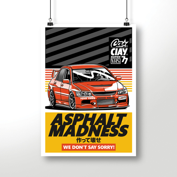 Постер Asphalt evo
