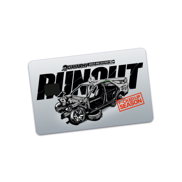 Стикер  для банковской карты Runout