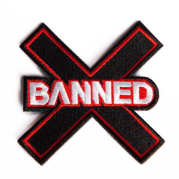 Патч CIAY velcro Banned