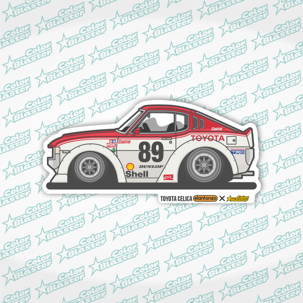 Стикер TOYOTA Celica
