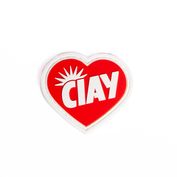 Патч CIAY velcro Heart PVC